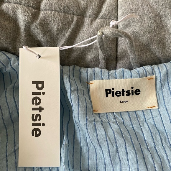 Pietsie || Malamo Cloud Puffer Coat Japanese Flannel Large - Picture 6 of 7